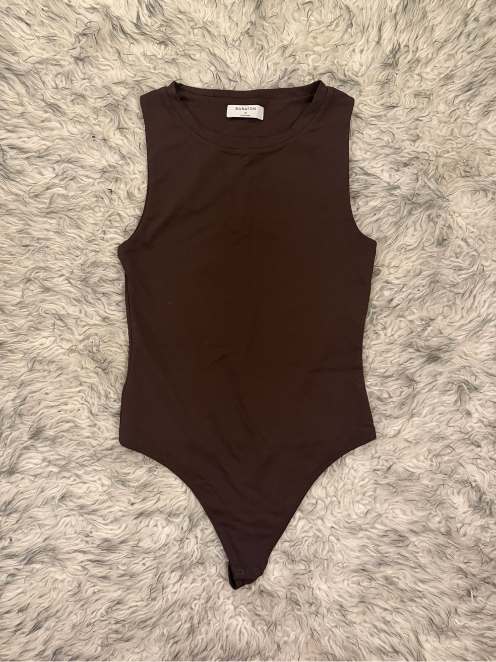 Babaton Contour Muscle Bodysuit - Rich Mocha Brown